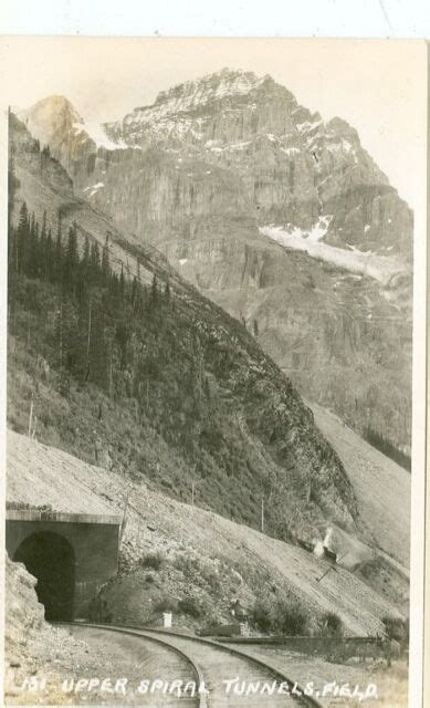 Alberta Canada Banff Byron Harmon Rp Upper Spiral Tunnels Field Bh76