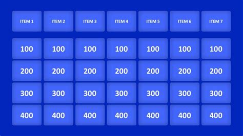 006 Jeopardy Powerpoint Template With Score Ideas 16X9 For Jeopardy