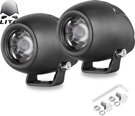 Offroadtown 3 Inch 50w Driving Lights Round Led Cubes Spot Beam Led