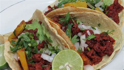 Tacos Al Pastor De Soya Receta Vegana Youtube