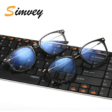 Simvey 2017 Unbreakable Tr90 Women Mens Anti Blue Ray Computer Glasses