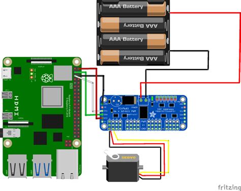 How To Control A Servo Motor With Raspberry Pi And Servo Driver Pca9685