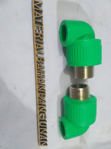 Jual Elbow Male Threaded 90 Derajat 025 Inch Ppr Sambungan Pipa Air