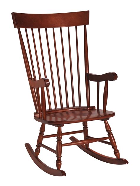T Mark Adult Rocking Chair Cherry