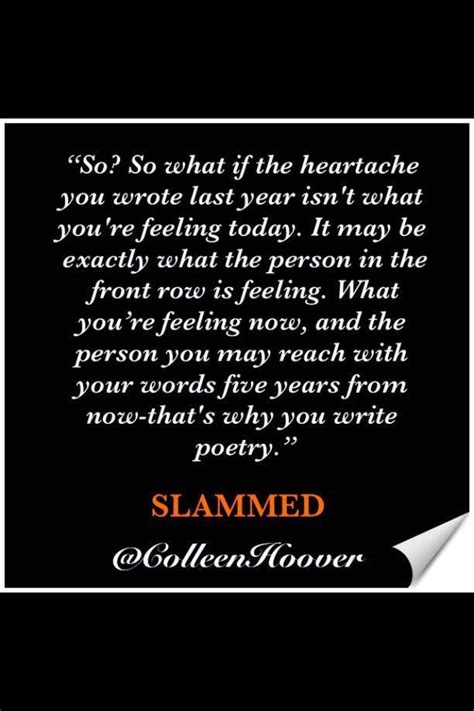 Write Poetry Slammed Best Quotes From Books Writing Poetry Slam Poetry