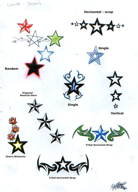 Armband tattoos look cool and stylish. Star Tattoo Designs by munchtr on DeviantArt