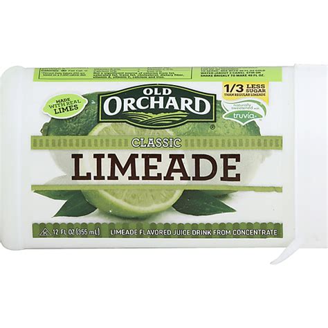 Old Orchard Classic Limeade Flavored Juice Drink From Concentrate 12