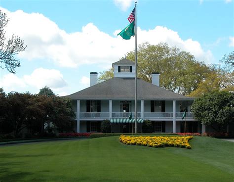 Clubhouse At Augusta National Golf Club In Augusta A Photo On Flickriver