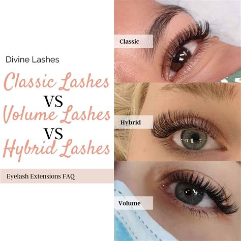 classic vs volume vs hybrid lashes compared [ultimate guide] brown spikes eyelash a m shape
