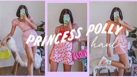 Princess Polly Try On Haul V Cute 🍭🌈🍒 Youtube