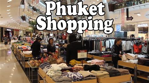 Phuket Thailand Shopping Phuket Shopping Centres Markets Street