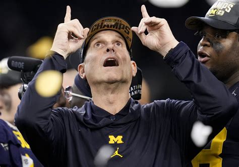 Jim Harbaugh Returning To Nfl To Coach Chargers After Leading Michigan To National Title Ap