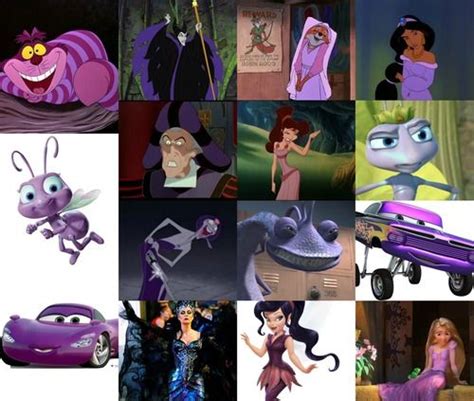 Disney Characters With Purple Hair