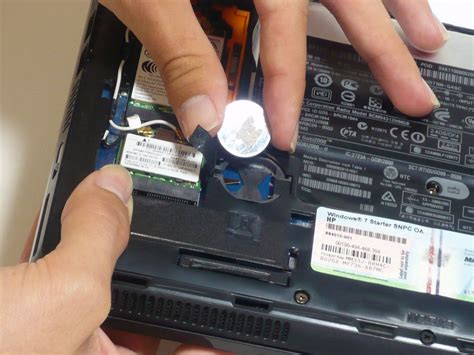 Hp Mini 210 Cmos Battery Replacement Ifixit Repair Guide