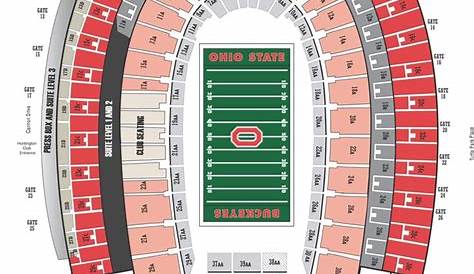 Ohio Stadium Virtual Seating Chart | Click Here for the Ohio Stadium