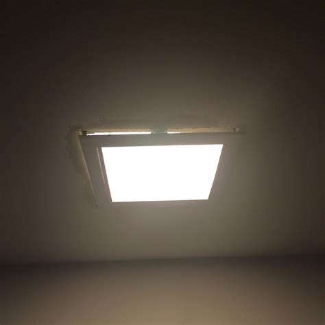 Lighting Replacing Square Flush Mount Light Falling Out Of Ceiling