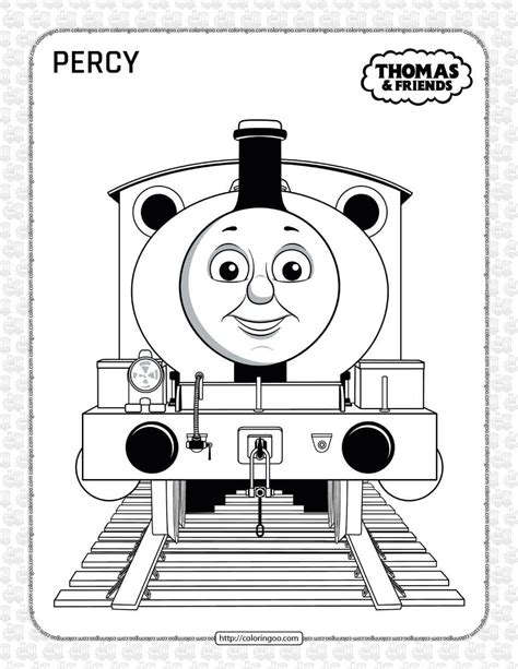 Printables Thomas And Friends Percy Coloring Page