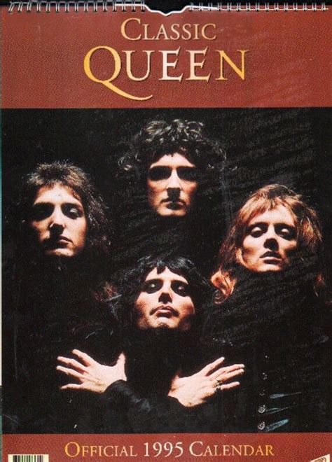 Queen 19952023 Official Calendar By Danilo Rare Dates Etsy Uk