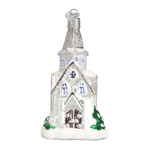 Sparkling Cathedral Ornament Old World Christmas