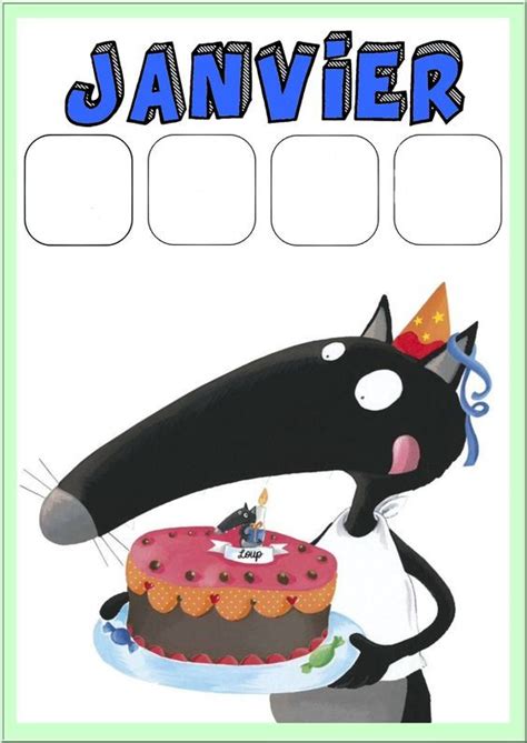 Les anniversaires avec le loup Auzou  Anniversaire loup, Loup, Livre