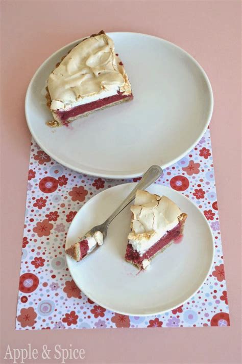 Apple And Spice Raspberry Meringue Pie With Lime