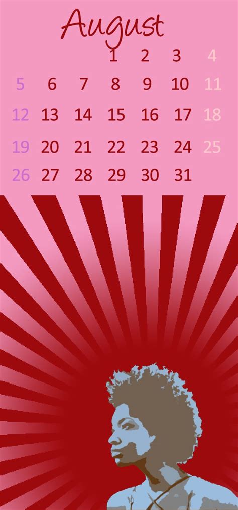 And it's absolutely free to print and download our blank calendars! Monthly Free Printable: Calendar Bookmark 2012 - August ...