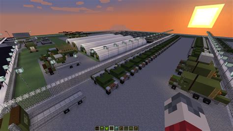 A Large Military Base For Your World Minecraft Map