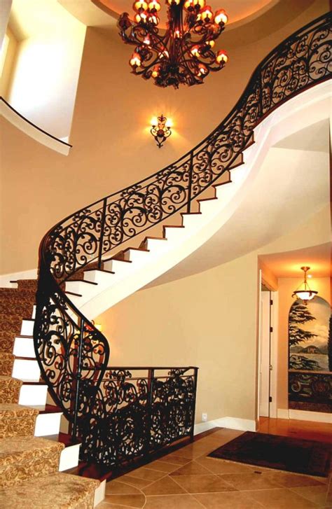 It is the kind of light that looks great. 20 Beautiful Stair Designs - YusraBlog.com