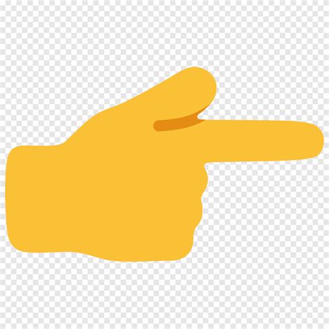 Pointing Hand Emoji