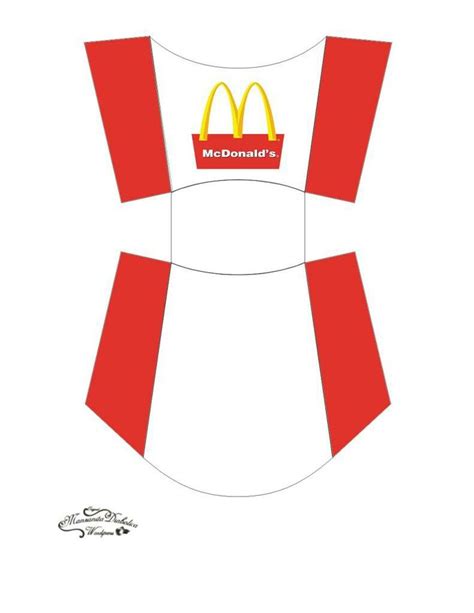 With our box templates, you can make a perfectly symmetrical diy box without wasting much time. Box template printable image by Chiaki Sharp on Craft | Mcdonalds, Miniature printables