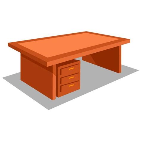 Office Desk Graphicsai Royalty Free Stock Svg Vector