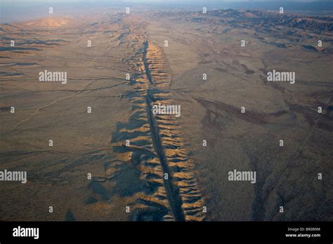 Aerial Carrizo Plain San Andreas Fault Hi Res Stock Photography And