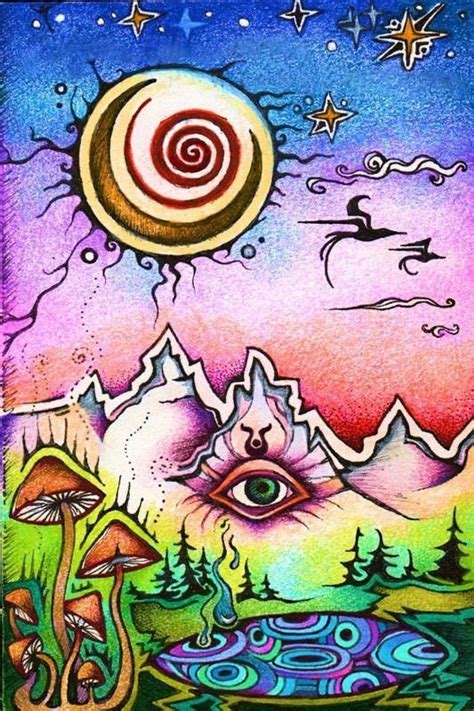 Pin By Thehippievegabond On Graphics In 2020 Psychedelic Drawings Trippy Drawings Trippy Art