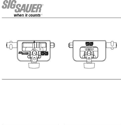 Sig Sauer Sp2022 Sight Adjustment Tool User Manual