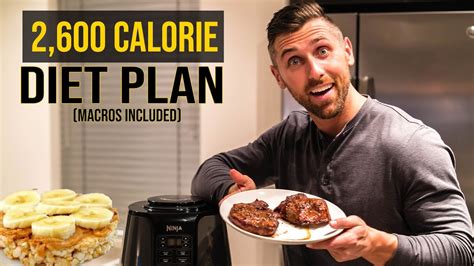 A Normal Day In My Diet 2600 Calories Iifym Youtube