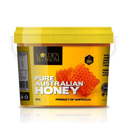 Golden Nectar Leatherwood Honey Honey Cube