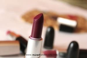 Mac Rebel Lipstick Review Swatch Look Indian Makeup