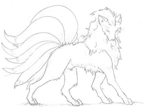 Nine Tails Coloring Pages Kidsworksheetfun