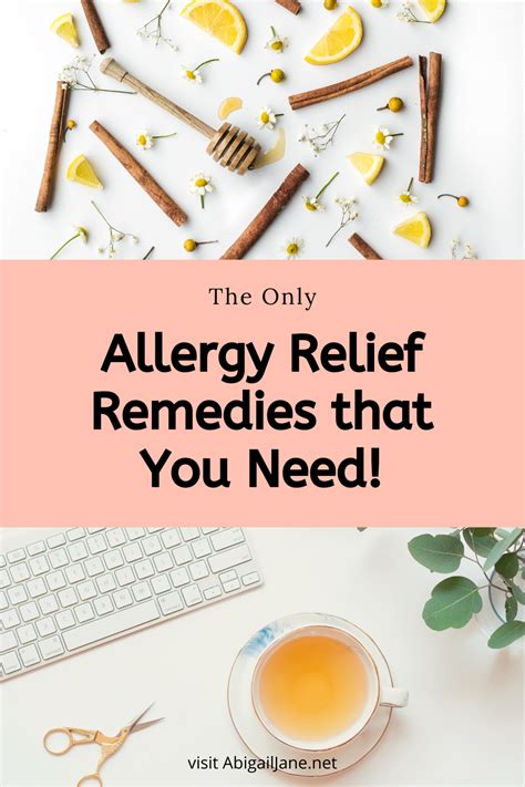 The Only Allergy Relief Remedies That You Need In 2020 Natural
