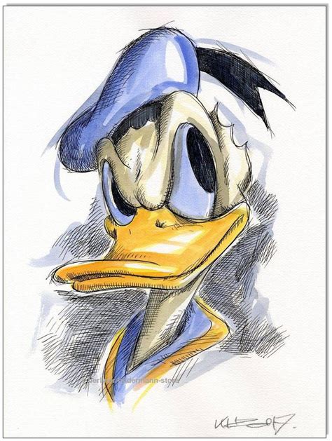 Donald Duck Faces Xii Cartoon Drawings Disney Disney Drawings