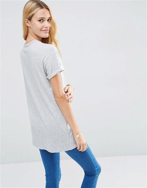 Asos The Ultimate Easy Longline T Shirt At Shirts Long A