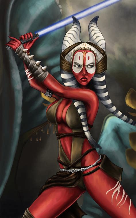 Shaak Ti By Momentsofbloom On Deviantart