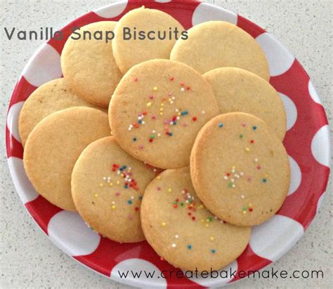 Vanilla Snap Biscuits Artofit