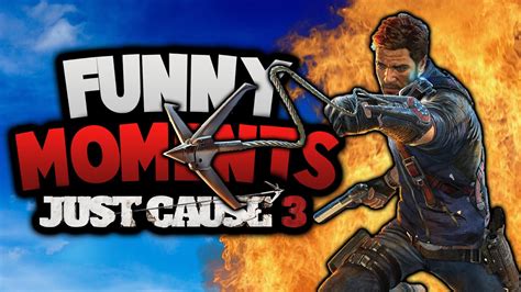 Just Cause 3 Funny Moments Deer Hunting Grappling Hook Fun Funny