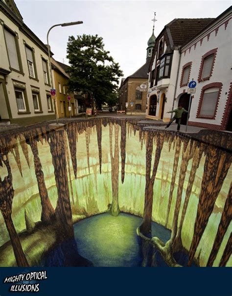 An Awesome Example Of Street Painting Courtesy Of Mighty Optical