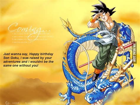 Happy Birthday Son Goku 9gag