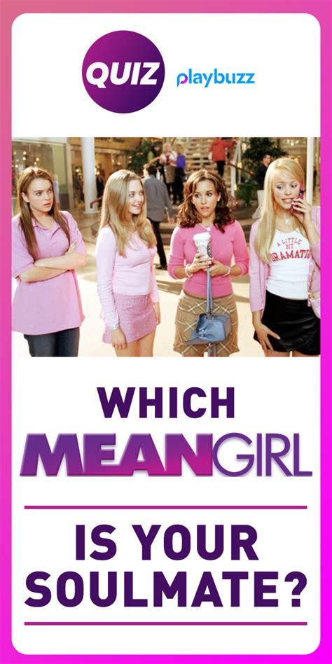 Which Mean Girl Is Your Soulmate Fun Personality Quizzes Mean Girls