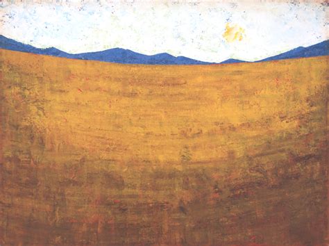 Sage Mountain Studio Abstract Prairie Painting High Plains