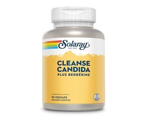 Cleanse Candida Solaray 90 Capsules Végétales