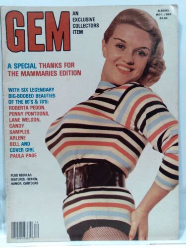 Gem Roberta Pedon Pgs Arlene Bell Candy Samples Vintage Pinup Ebay